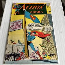 1969 DC Action Comics SUPERMAN #381 Dictator Of Earth ...