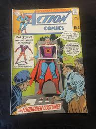 ACTION COMICS #384 1970 VF+ 8.5 SUPERMAN “Forbidden Costume" LEGION SUPER-HEROES | eBay