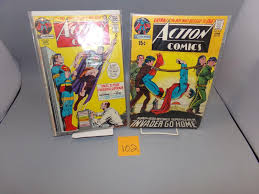 Sold at Auction: COMIC LOT OF 2 ACTION COMICS 404 & 401