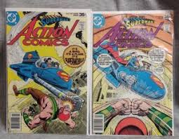 Action Comics # 481 & 482 (1978) 1st Supermobile! Sharp ...