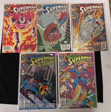 Sold at Auction: DC Superman The Man of Steel Issues No. 11 ...