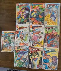 DC Comic Book Lot Of Superman ( 10 Books) | eBay