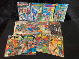 Sold at Auction: DC Comics Superman Action Comic Books