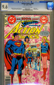 Cedar Chest Comics - Action Comics #500 CGC graded 9.6 - SOLD