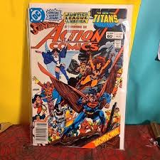 Other | Action Comics 546 1938 Series 1983 Dc Newstand Teen ...