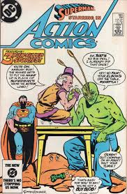 Action Comics #563 Ambush Bug Giffen Art VGFN – East Bay Comics
