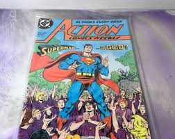 Vintage DC Comics Superman in Action Comics Weekly #606 ...