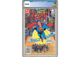 DC Action Comics (1938 DC) #583 Comic Book CGC Graded - US