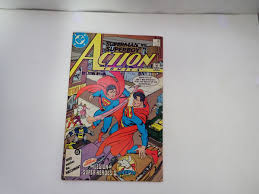 Vintage Action Comics Superman Vs Superboy Vol 1 #591 August ...