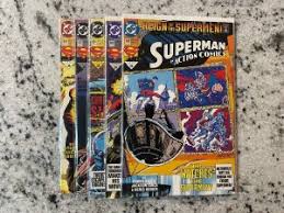 5 Action Comics Feat. Superman DC Comic Books # 689 690 691 ...