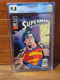 ACTION COMICS #692 - CGC 9.8 - ROGER STERN & KARL KESEL ...