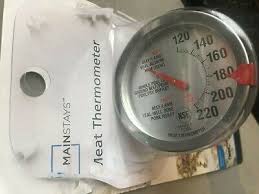 New Deluxe Stainless Thermometer for Poultry, Beef, Chicken Kitchen Utensil Tool | eBay