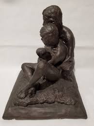 Wayne Hampton WAYNESART Gay Art Sculpture "Friends" Hugging ...