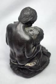 The Lovers - Bronze/Resin Sculpture | eBay