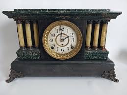 Antique Seth Thomas Adamantine 6 Pillar Mantle Clock W/lions Heads Circa 1900's - Etsy