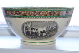 Antique Bowl Adams Ironstone Transferware Dr Syntax Death of ...
