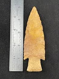5" Basetang Indian Artifact Arrowhead