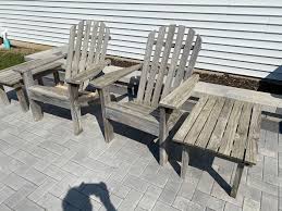 Wood Adirondack Patio Chairs And Tables for Sale in Island ...