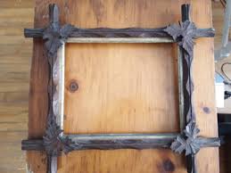 Antique Vintage Picture Frame 15 & 3/4 14" Wide 10" Inside Wide Some Damage OLD | eBay