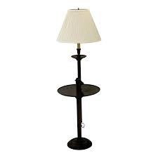 Vintage Ratchet Adjustable Floor Table Lamp | Chairish