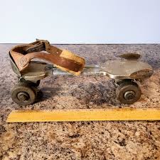 Vintage 1940s Dominion Steel Roller Skates, Model 24, With ...