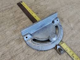 Vintage Table Radial Arm Saw Bandsaw Sander Miter Gauge 13 ...