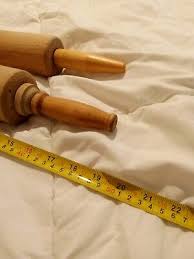 Wood rolling pins lot of two | eBay