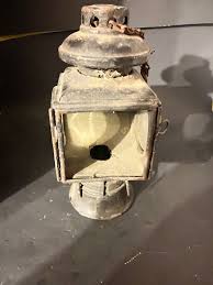Vintage Antique Carriage Lantern restore or parts | eBay