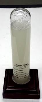 Used Admiral Fitzroy's Storm Glass-weather Predictor 19th Century-Desk Top Piece | eBay