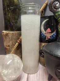 White 7 Day Candle – Phoenix & Dragon Bookstore