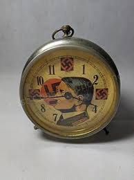 Antique Adolf Hitler Alarm Clock