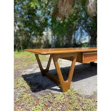 Lane Perception Coffee Table With Basketweave Drawer and ...