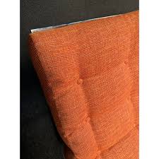 Mid Century Lounge Chair in Chrome | Chairish