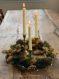 MINI Golden Christmas Wreath - Etsy