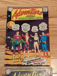 Adventure Comics # 345 & 342 Silver Age 1966 DC Comics in ...
