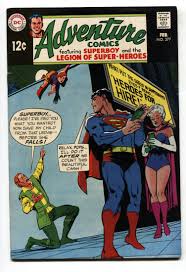 ADVENTURE COMICS #377 1968-PSYCHEDELIC STORY-SUPERBOY-LEGION ...