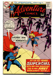 ADVENTURE COMICS #381 comic book First SUPERGIRL SOLO BOOK ...