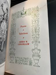 Very Rare 1902 Edition - Longfellow's Poems - Published by ...
