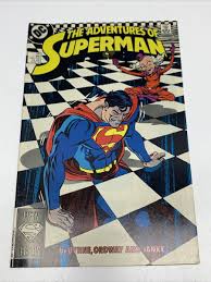 DC Comics The Adventures of Superman #441 Comic Book Graphic ...