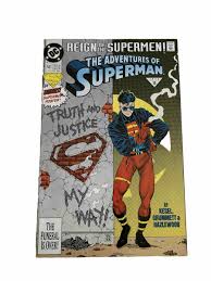 Adventures of Superman 501 DC Comics Excellent - Superboy ...