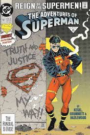Amazon.com: Adventures of Superman #501 FN ; DC comic book ...