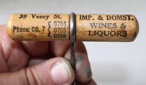 EARLY 1900s CALLANANS WINES & LIQUORS ADVERTISING CORKSCREW ...
