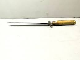 Trench Art WW2 Dagger Brass Bullet Handle Spear Point Blade ...