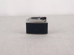 Vintage Golden Bell Lighter, Flat Advertising Lighter ...