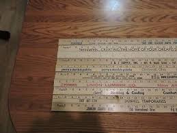 10 Yardstick Wood Wooden Ruler Lot Advertising Sign Color Art Craft Hobby | eBay