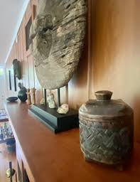 Antique Hand Carved Wooden Basket Weave Folk Art Americana Vessel With Lid 1890s | eBay