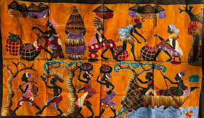 Handmade African Batik Wall Art – African Plural Art