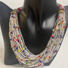 Ghana Handmade Necklace | Ghana Statement Necklace | Ghana ...