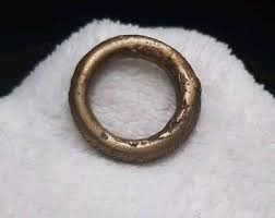 Antique Yoruba Lost Wax Casted Brass Ring, Old African Currency (Possible) | eBay
