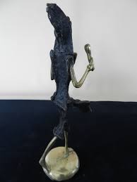 Bronze Ballerina Dancer, Musician Bronze Burkina Black Oxyde ...